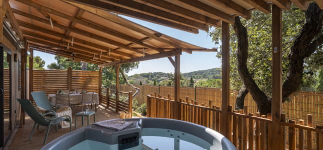 Casa mobile OCÉANE con spa privata