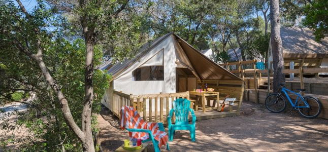 Tenda a tela FAMIGLIA