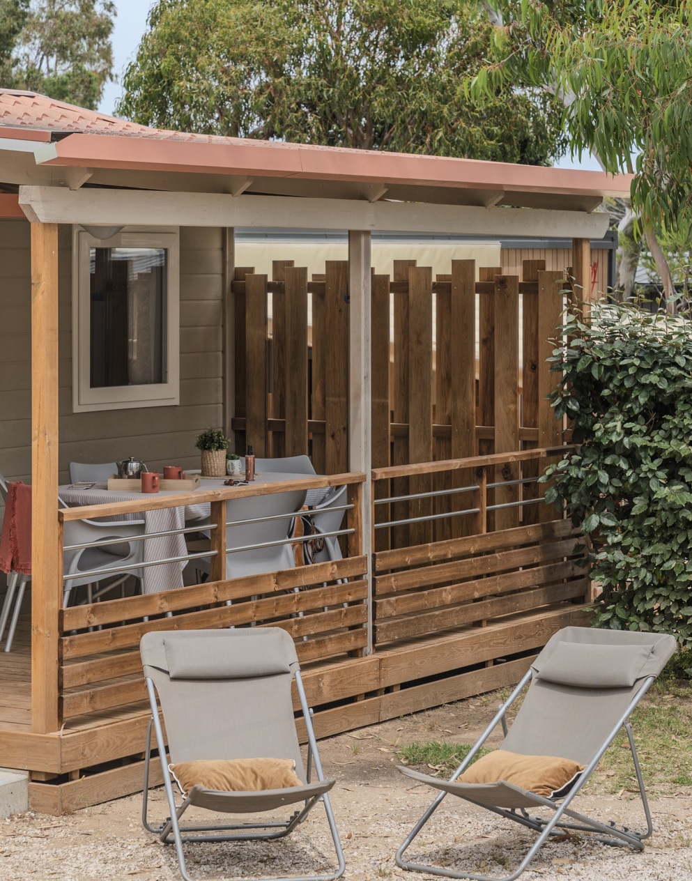 Camping Giens Chalet Pacific