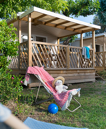 Camping Giens MOBILE HOME Loggia