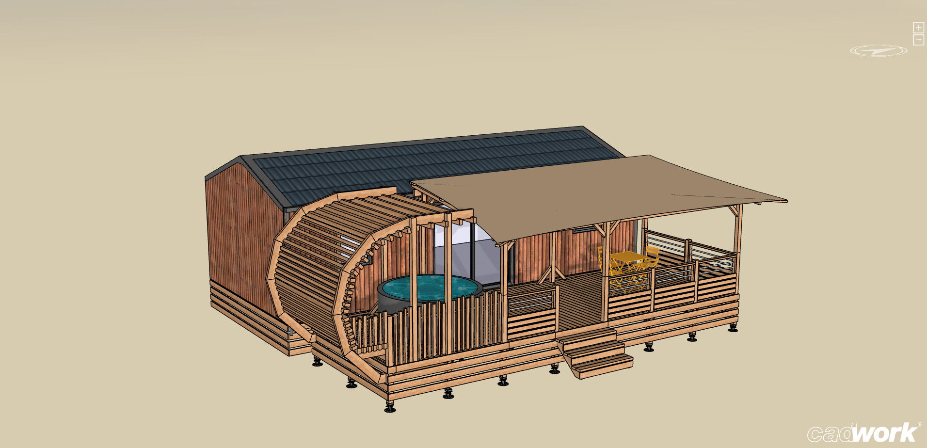 Camping Giens Casa mobile OCÉANE SPA